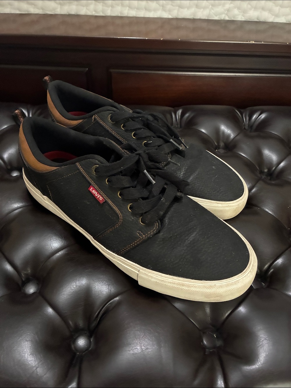Levi's Men's Alpine Black Casual Sneakers